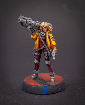OKTAVIA GRIMSDOTTIR, Icebreaker's Harpooner by wendigo9