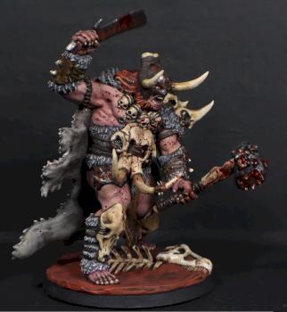 3d printed ogre CHAMPION by mikecarrero