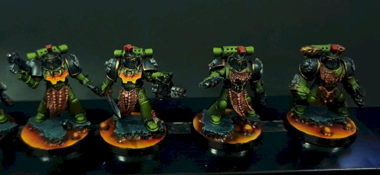 Space Marine Salamander Pyroclast Conversion by Volatyle