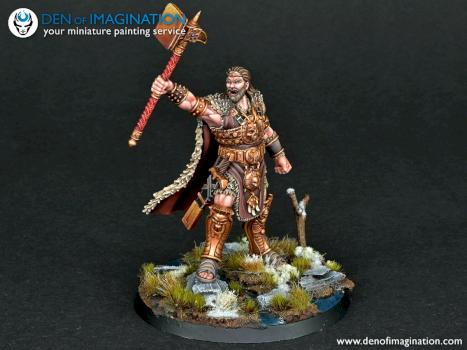 Sigmar 3D sculpt by DEN of IMAGINATION