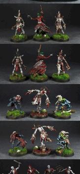 Flesh eaters Ghouls proxy with Bestiarum by GillianH