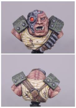 Ogryn Bust from the Warhammer 40k Relic Boardgame by BringDownTheSky