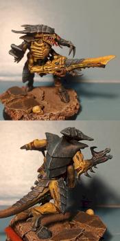 Tyranid Warrior by Orlandwolf