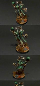 Necron Chronomancer by oxenreed