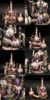 Miasmic Malignifier, Death Guard. WH40k by gralexxl