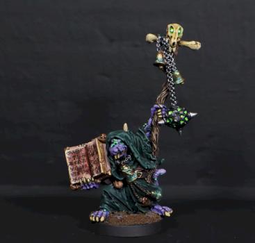 Skaven Plague Priest by mikecarrero