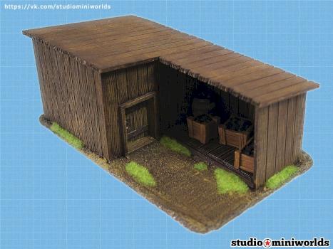 Miners storage by Miniworlds Studio