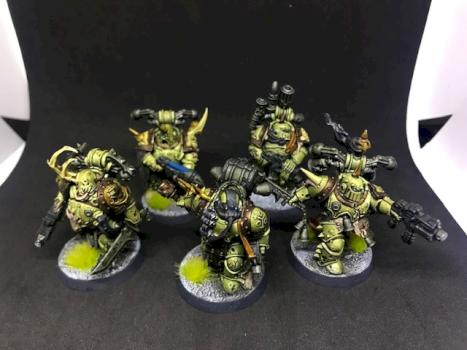 PLAGUE MARINES DEATH GUARD WARHAMMER 40k by juanlurockerman