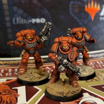 Blood Angels Primaris Intercessors by wawterpawt