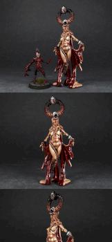 Slaanesh Daemon aka Siren of Bestiarum by GillianH