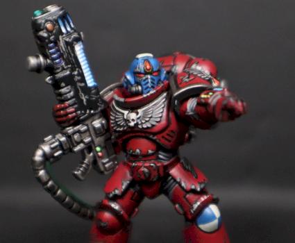 Blood Angles - Hellblaster.. sargent by mikecarrero