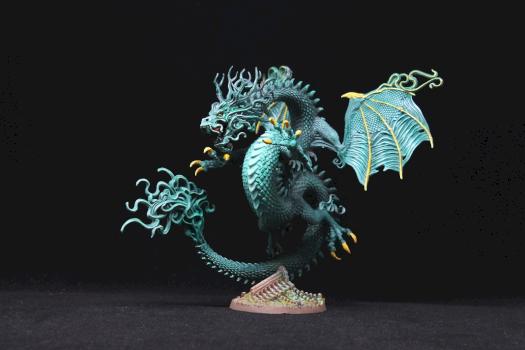 Green Dragon by shadowpainter