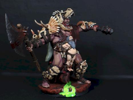 3d printed ogre BOSS by mikecarrero