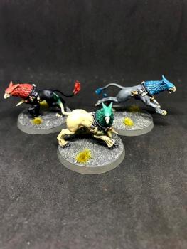 3X Gryph Hounds STORMCAST ETERNALS WARHAMMER AOS by juanlurockerman