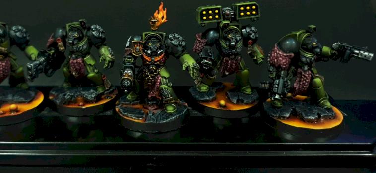 Space Marine Salamander Terminators by Volatyle