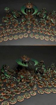 Necron Army by oxenreed