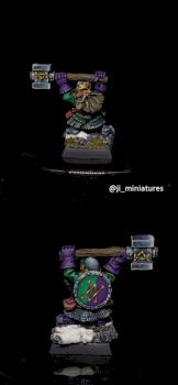 Drong the Hard, Dwarf King of Kazad Thrund. by UnStoPPabLe