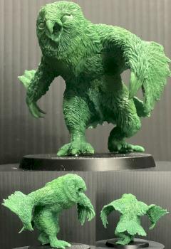 Owl bear by tichiro