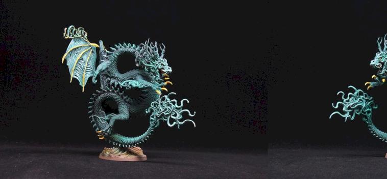 Green Dragon by shadowpainter