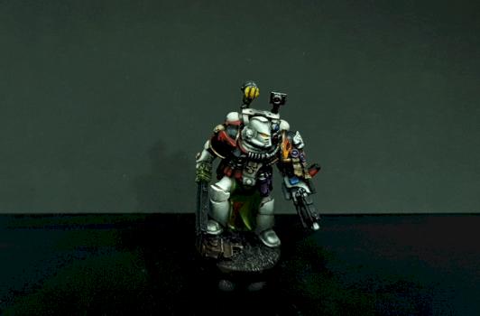 Space Marine Salamander Apothecary by Volatyle