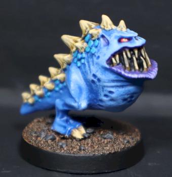 sqwig Blue Spikey by mikecarrero