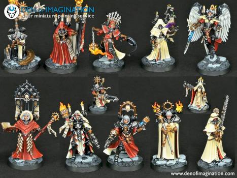 Adepta Sororitas by DEN of IMAGINATION