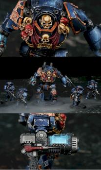 Night Lords Contemptor Dreadnought by Kabin Miniatures