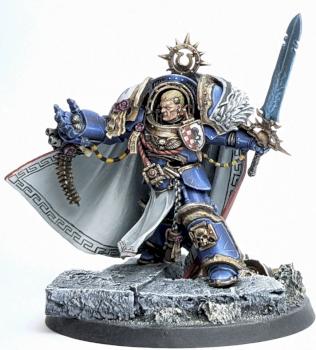 Abaddon conversion in Ultramarine hero by Vinko