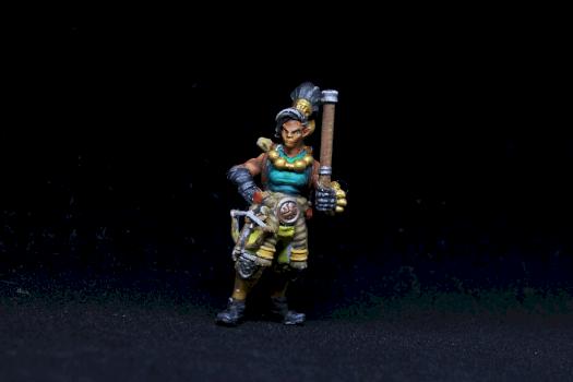 Elves-Warrior female by shadowpainter