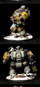 Space Wolves Redemptor Dreadnought by turtlarn