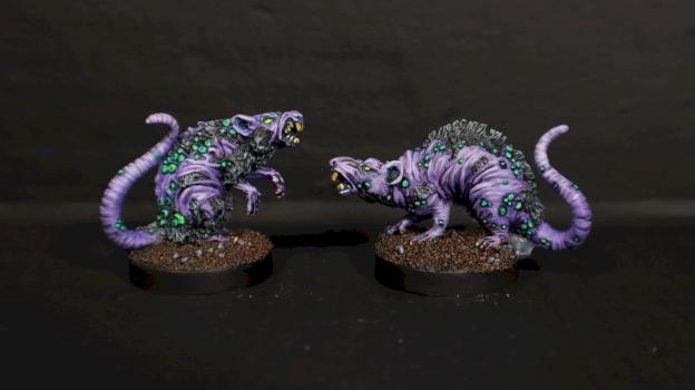 Giant BARROW RATS by mikecarrero