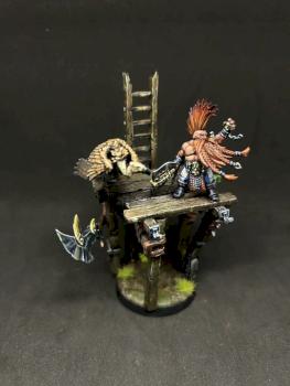 Gotrek Gurnisson dwarfs WARHAMMER by juanlurockerman