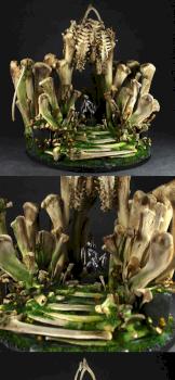Flesh eaters Real bone realm gate by GillianH