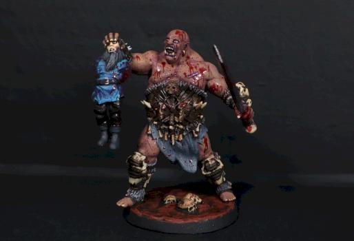 3d printed ogre by mikecarrero