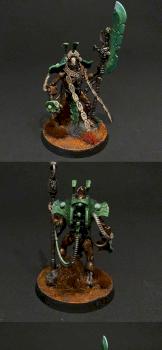 Necron Warlord by oxenreed