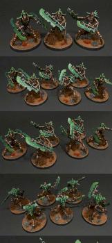 Necron Skropekh Destroyers by oxenreed
