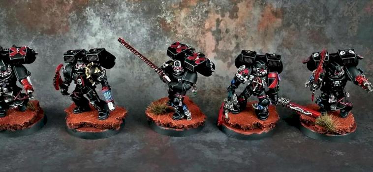 Death Company Assault Marines by Volatyle