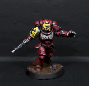 Blood Angels Assault Intercessor by mikecarrero