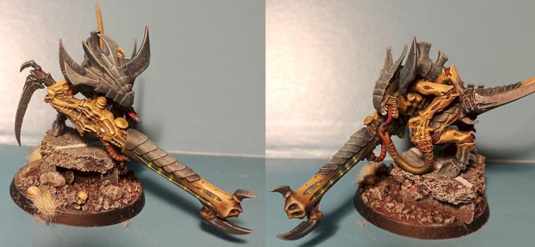 Tyranid Warrior by Orlandwolf