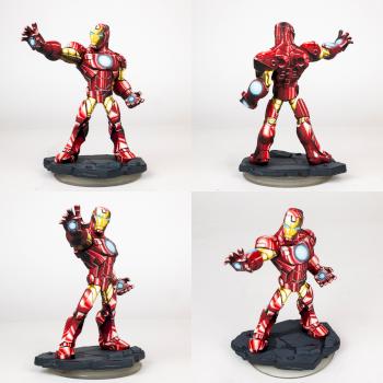 Iron man from Disney Infinity by Sadziu