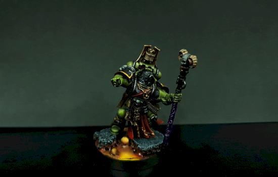 Space Marine Salamander Librarian by Volatyle