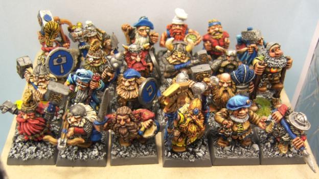 Dwarf Worriors by fram386s