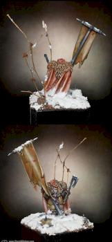 Chaos Standard bearer by Thral