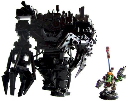 ORK DEFF-DREAD or Killa Kan very unique Scratchbuilt by TheMasterOfTerrains