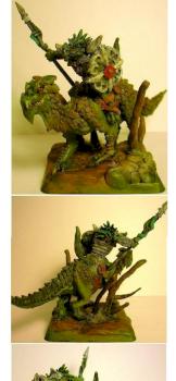 Lizardman, Mounted by J.Larsen