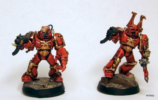 Khorne berzerkers by elotsip