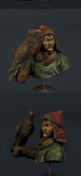mongol bust by yqh