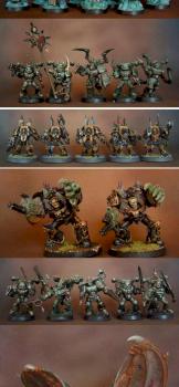 chaos space marine army by caiman