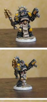 Imperial Fists Chaplain by Diarsid