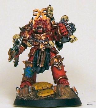 Chaos Lord of Khorne by elotsip